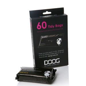 Image of DOOG Tidy Bags for Dogs - Strong, Eco-Friendly Waste Bags for Easy Clean-Up - Leakproof, Durable, and Convenient for Walks and Travel