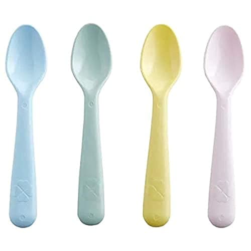 Image of IKEA Boutique Store Kalas Spoon (Mixed Colours) Pack of 4 Pieces