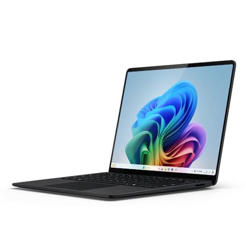 Image of Microsoft Surface Laptop | Copilot+ PC | 15” Touchscreen | Snapdragon® X Elite (12 cores) | 16GB Memory | 512GB SSD | 2024 Model, 7th Edition | Black