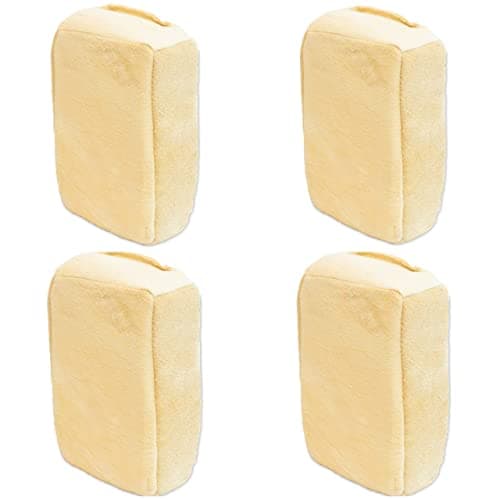 Image of Netagon Car Windscreen Window & Home Mirrors Chamois De-Misting Condensation Dehumidifier Wipe Glass Demister Clean Cloth Pad (Pack of 4)