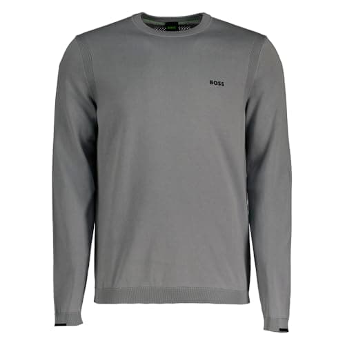 Image of BOSS K_Ever-x Cn Men's Knitted Sweater, 026dark Grey, XS