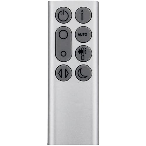 Image of TP04 TP06 TP09 DP04 Remote Control Replacement for Dyson Pure Cool Purifying Tower Fan Silver