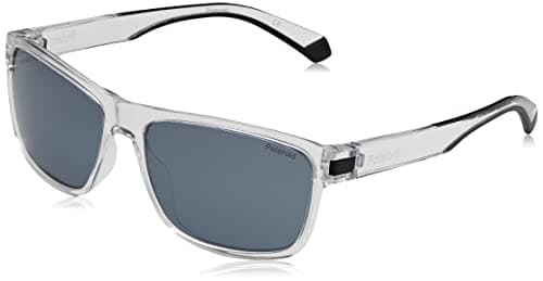 Image of Polaroid Pld 2121/s MNG/EX CRYSTAL BLCK Sunglasses Men's Polycarbonate, Standard, 58