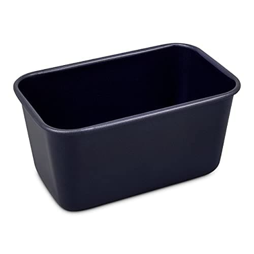 Image of Zyliss Non-Stick Loaf Tin, 1L/1lb, Carbon Steel, Dark Blue, Bread Tin for Baking/Bakeware, Dishwasher Safe