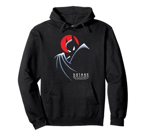 Image of Batman: The Animated Series Behind the Cape Pullover Hoodie