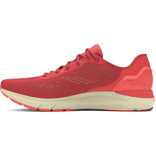 Image of Under Armour Women's HOVR Sonic 6 Running Shoe, (604) Red Solstice/Coho/Red Solstice, 7.5