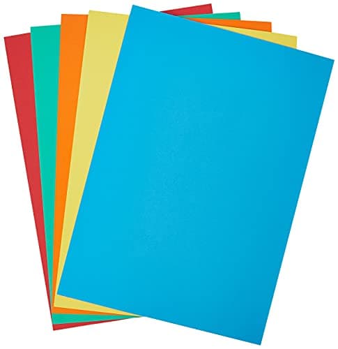 Image of House of Card & Paper A3 220 gsm Card - Assorted Bright Colours (Pack of 50 Sheets)
