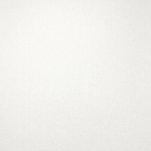Image of Fine Decor FD43992 Azara Plain Luxury Textured Vinyl Wallpaper, Soft White