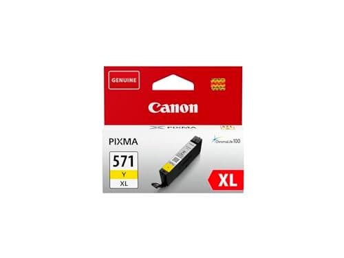 Image of Canon CLI-571XL Yellow High Yield Ink Cartridge 0334C001