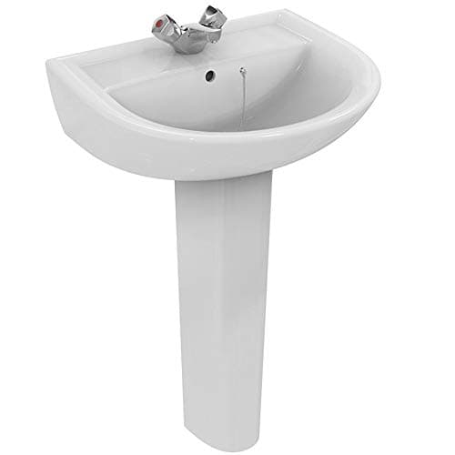 Image of Armitage Shanks E896201 Sandringham 21 Washbasin 55cm, 1TH, with Overflow and Chain Hole