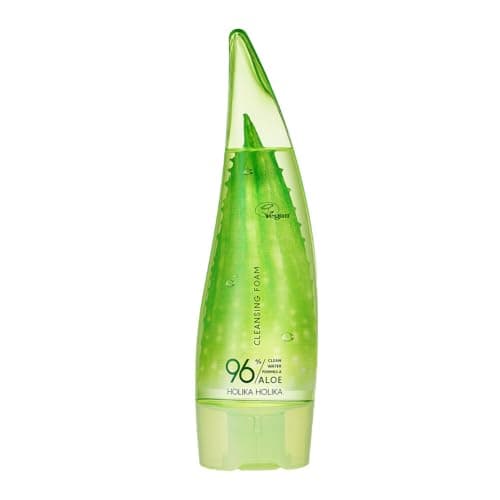 Image of HOLIKAHOLIKA Aloe Clean Water Formula 96% Cleansing Foam (150 ml)