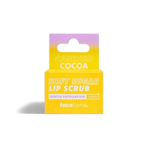 Image of Face Facts Candied Cocoa Lip Scrub| Soften + Smooth Dry Lips | 10g