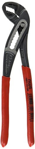 Image of NWS 1651-12-180-SB "ClassicPlus" Waterpump Pliers, Silver/Red