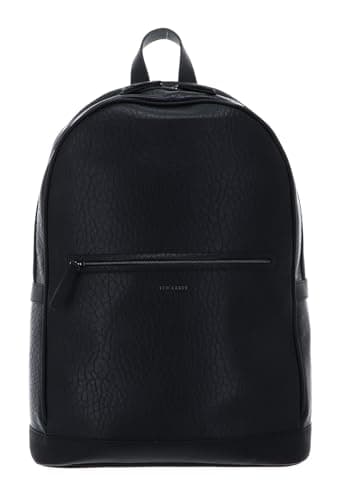 Image of Ted Baker leisure backpack laptop backpack with laptop compartment Periin Pebbled PU Backpack Black