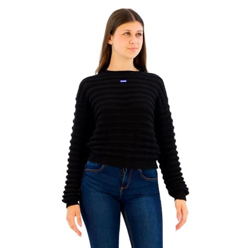 Image of Hugo Women's Slummya_b Knitted Sweater, 001black, XL