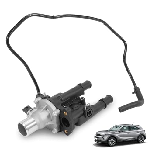 Image of 55353311 Thermostat Housing with Thermostat Water Hose Pipe compatible with Opel Astra H J Cruze Vectra Zafira Insignia 2009-2022#55577284 826001