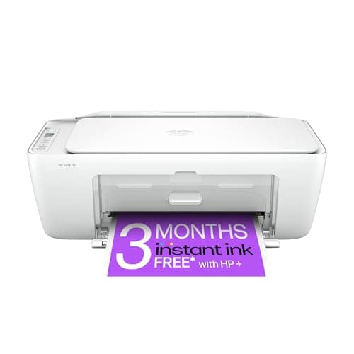 Image of HP DeskJet 2810e All in One Printer | Perfect for Home | Colour | Wireless | Print, Scan & Copy | 3 Months of free Instant Ink | Easy Setup & Reliable Wi-Fi | White