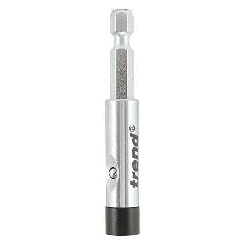 Image of Trend Snappy 66mm One Touch Magnetic Bit Holder, 25mm Bit Retention, Centrotec Compatible, SNAP/BH/OT, Black