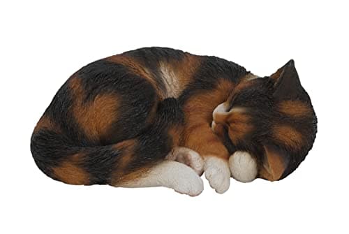 Image of Vivid Arts Real Life Sleeping Cat Tortoiseshell XRL-ZC32-B