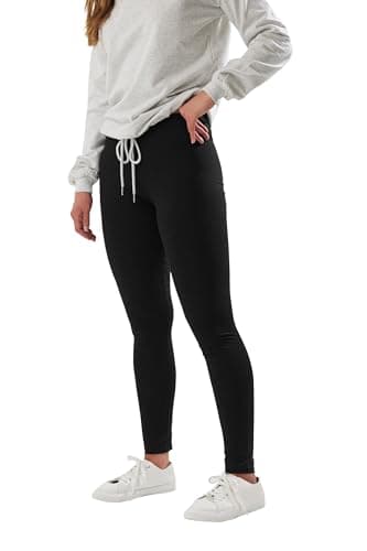 Image of Long Tall Sally - LTS Made for Good Tall Stretch Cotton Leggings - Women's Black