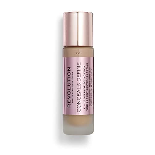Image of Revolution Beauty London, Conceal and Define, Foundation, F10, 23ml