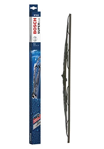 Image of Bosch Wiper Blade Super Plus Spoiler SP26S, Length: 650mm − Single Front Wiper Bladess