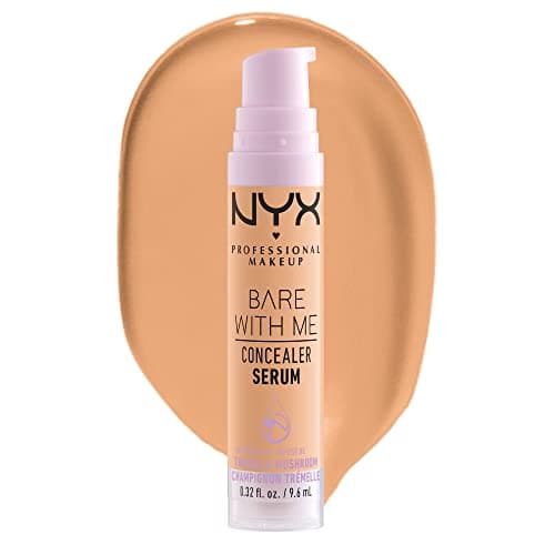 Image of NYX Professional Makeup Concealer Serum, Combats Dark Circles, Acne, Redness and Irritation, 24 Hours of Hydration, Medium Coverage, Bare With Me, Tan, 9.6ml