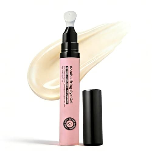Image of Aqua Bomb Lifting Eye Gel - Retinol Eye Cream for Dark Circles and Puffy Eyes with Cooling Ceramic Tip for Fine Lines & Wrinkles, AM & PM Firming Under-Eye Care for Women, Youthful Elasticity