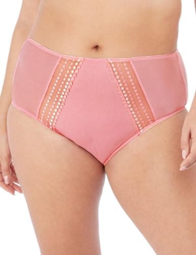 Image of Elomi Women's Matilda Full Coverage Brief Bikini Style Underwear, Rose, XL