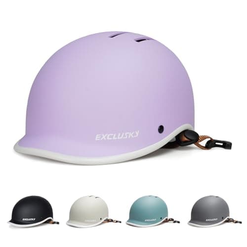 Image of Ckorison Bike Helmet for Adult Men and Women, Bicycle Helmet for Commuting Road Biking Skating with Adjustable Dial Size 56-61cm