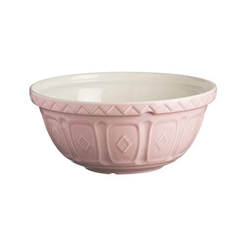 Image of Mason Cash Powder Pink Colour Mix Mixing Bowl 29 cm