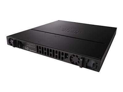 Image of Cisco Systems ISR4431/K9 ISR 4431 with 4 onboard GE, 3 NIM slots, 1 ISC slot, 8GB Flash Memory default, 2 GB DRAM default (data plane), 4 GB DRAM default (control plane)