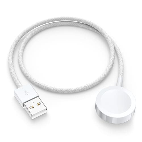 Image of Upgraded Apple Watch Charger Cable Fast Wireless iWatch Charger Cable USB Magnetic Portable iWatch Charging Cable Compatible with Apple Watch Series 11/10/9/8/7/6/5/4/3/2/SE/Ultra/Ultra 2