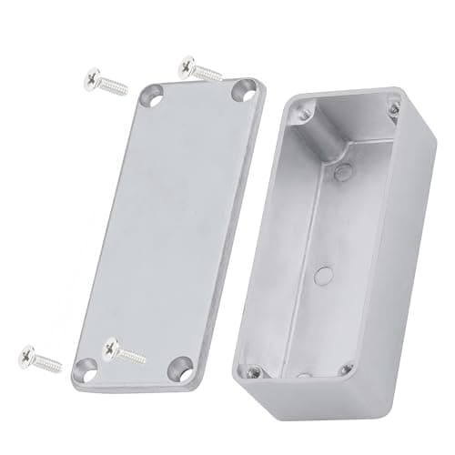 Image of LEPEVNEY Aluminium Box Section Enclosure Box External Enclosure Junction Box Electronic Tool 92 x 38 x 31mm 1590A