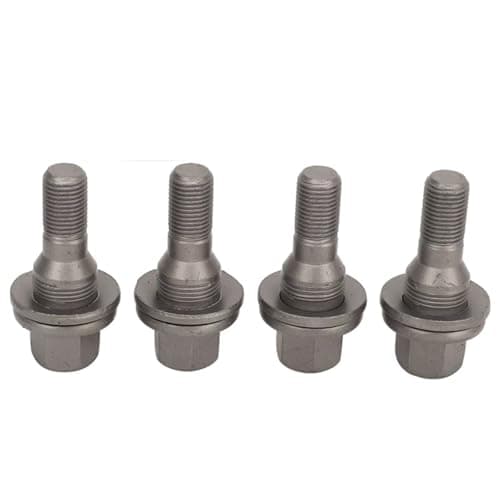 Image of Bolt Wheel Screws Compatible With Peugeot For 206 For CC 2000-2008 4 Pcs 17mm Hex Wheel Lug Bolts Tyre Nuts Studs Replacement OEM: 540567