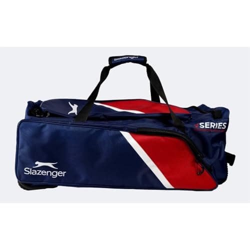 Image of Slazenger Unisex Holdall Navy/Red One Size