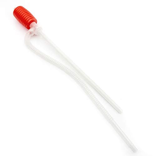 Image of Long Hand Syphon Suction Pump For Oil Petrol Diesel Fuel Water Liquid Transfer