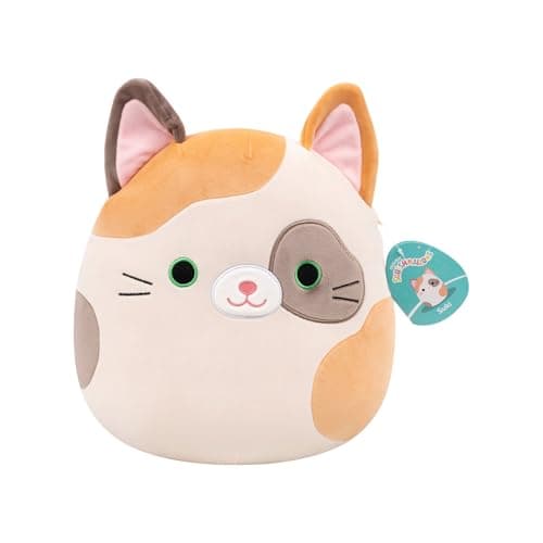Image of Squishmallows Original 12-Inch Suki the Tortoiseshell Cat | Collectable Cute Plush Toy, Cuddly Toys for Children, Soft Toys, Cute Teddies Suitable for Girls and Boys Ages 3