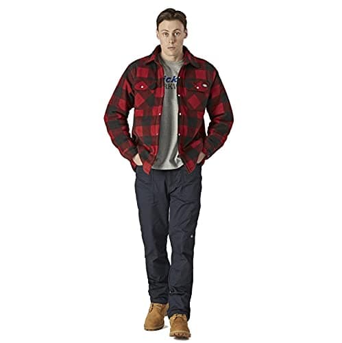 Image of Dickies, Men's, PORTLAND SHIRT, RED, 3XL