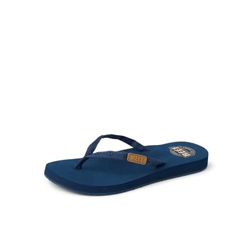 Image of Reef Womens Ginger Flip-Flop, Navy, 5 UK