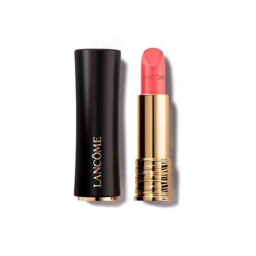 Image of Lancôme L'Absolu Rouge Cream Lipstick, Long-Lasting Hydrating Colour with Luminous Satin Finish, Grand Rose Extracts and Vitamin E, Hyaluronic Acid, High-Pigment Nude Lip Colour, Shade 238, 3.4g