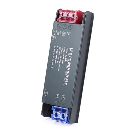 Image of BRIMETI LED Driver 12V 36W LED Transformer AC 240V to DC 12 Volt 3A Ultra Slim Power Supply Constant Low Voltage Switching, Adapter for Strip Light Cabinet Lights