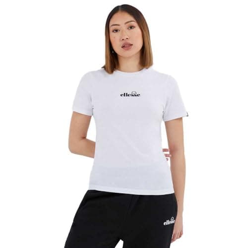 Image of Ellesse Womens Fundamental T-Shirt, White, 10 EU