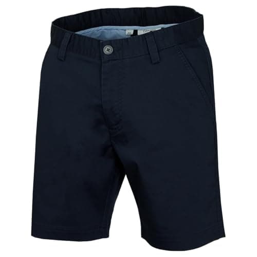 Image of Calvin Klein Mens Campus Chino Lightweight Shorts - Navy - 34" Waist