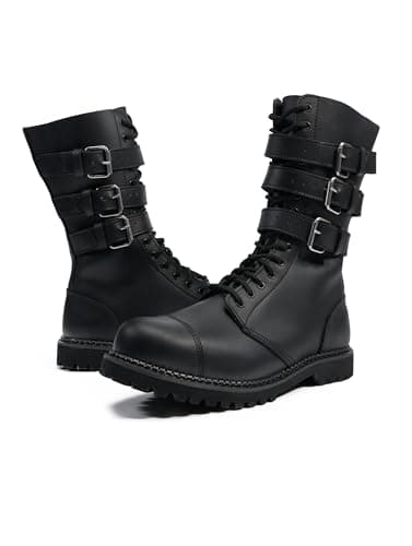 Image of Brandit Phantom Buckle Boots, Military and Tactical Boot, Black, 13 UK