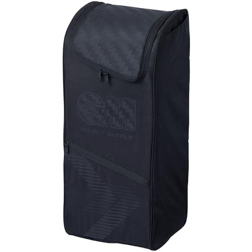 Image of Gunn & Moore GM | Select Duffle Cricket Bag Holdall | Sleeve for 1 Bat | Adjustable Comfort Straps | Volume - 55 litres | Tough 600 Denier Polyester | Black
