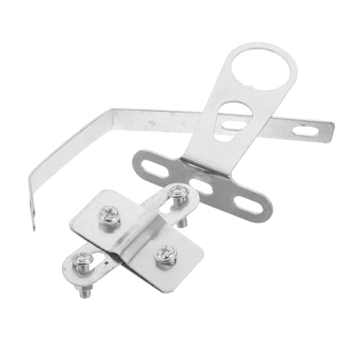 Image of PENIKOKO Bike Basket Front Rack Mounting Bracket Kit with Metal Plates Screws and Nuts Bicycle Basket Support Bracket for Electric Folding Mountain Bikes Suitable and Mobility Scooters