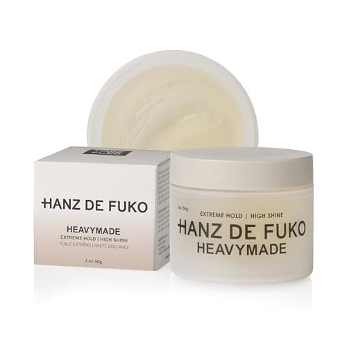 Image of Hanz de Fuko Heavymade – Premium Men’s Hair Styling Pomade – Extreme Hold, High Shine – Vegan, Certified Organic Ingredients - 56g