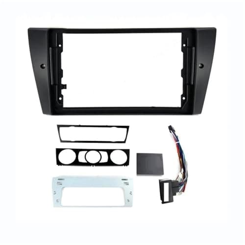 Image of For 3 Series E90/91/92/93 2005-2012 Car Audio 9 Inch Big Screen Fascia Frame Adapter 2Din(1)