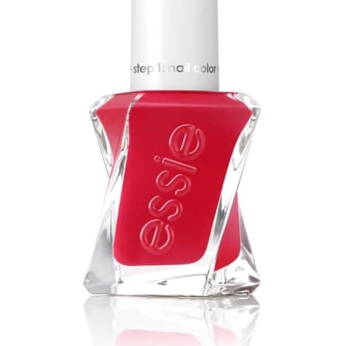 Image of Essie Gel Couture Nail Polish, Longlasting, Chip Resistant, No UV Lamp Required, Sizzling Hot, 13.5 ml